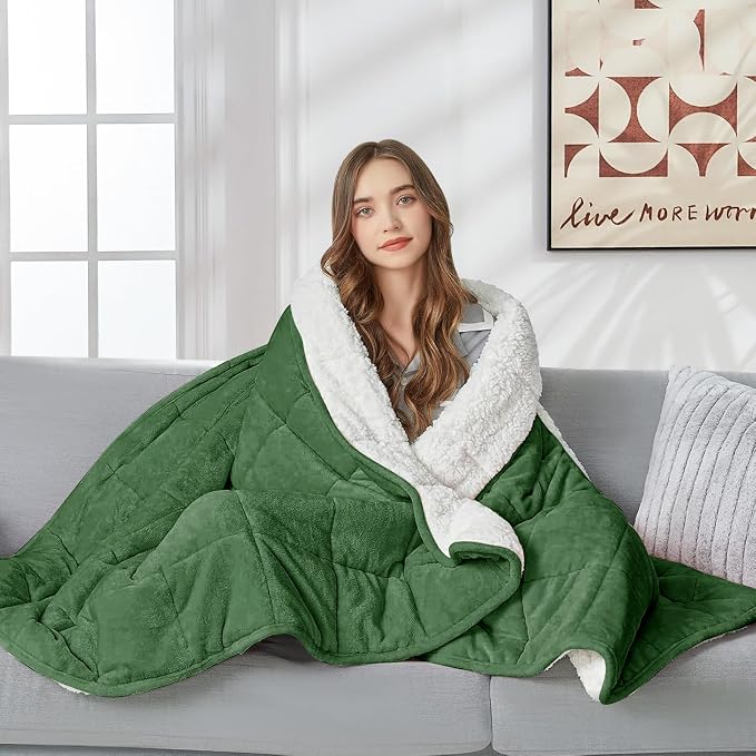 yescool Weighted Blanket for Adults Heavy Blanket for Sleeping Perfect for - Image 2