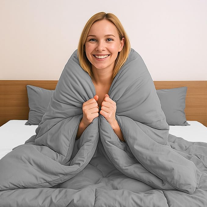 Pure Bedding Duvet Cover Queen Size - Image 6