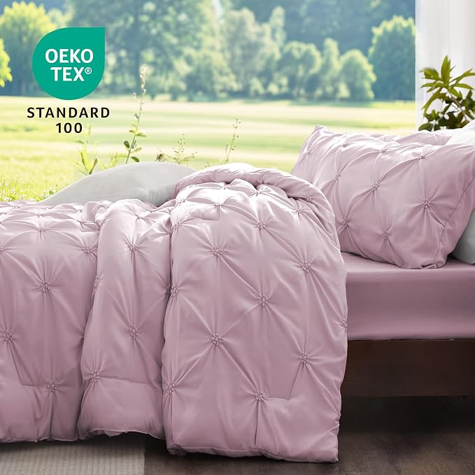 BEDELITE Light Purple Twin Comforter Set - Image 3