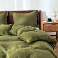Simple&Opulence 100% Linen Duvet Cover Set 2pcs Basic Style Natural French by SimpleOpulence