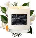 Lulu Candles | Island Coconut | Luxury Scented Soy Jar Candle | Hand Poured in by LULUCANDLES