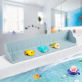 2Pack Bathtub Splash Guard for Tub, Silicone Bathtub Caddy Tray by Unknown