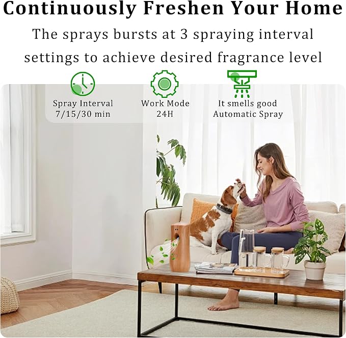 Automatic Air Freshener Spray Dispenser, Free Standing or Wall Mounted - Image 2