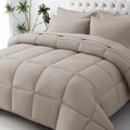 JOLLYVOGUE Full Comforter Set, Ultra-Soft Bed in a Bag Full Size 7 Pieces by JOLLYVOGUE