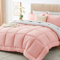 Sasttie Full Size Comforter Sets, 7 Pieces Reversible Bed in a Bag Full by SASTTIE