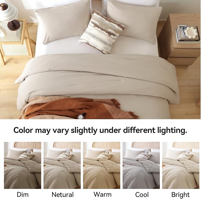 ROSGONIA Oversized King Comforter 120x120 - Image 3