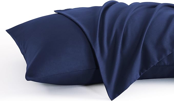NTBAY Queen Pillow Cases Set, 2 Pack Brushed Microfiber 20x30 Inches, Stain by NTBAY