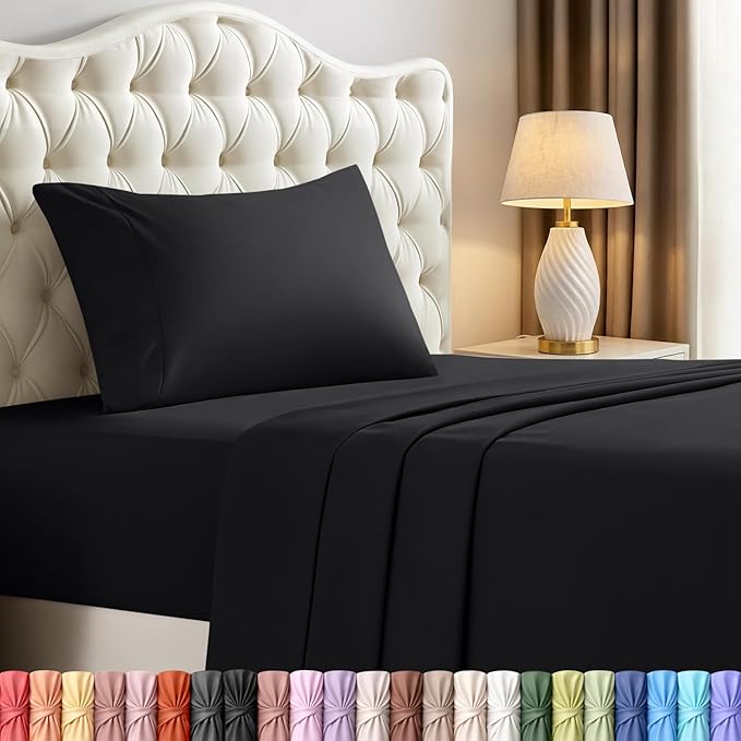 Utopia Bedding Twin Sheet Set – 3 Piece Bed Sheets by UTOPIABEDDING