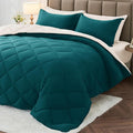 MUXHOMO 5 Pieces Twin Comforter Set, Reversible Bed in a Bag Twin Size by MUXHOMO