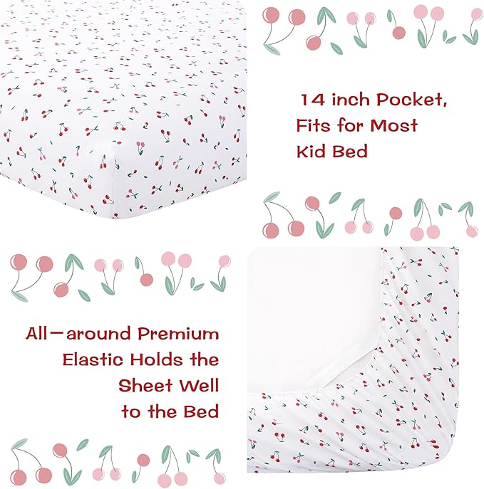 lasoftan Kids Sheet Set Twin Size, Twin Sheet Set - Image 3