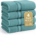 Lane Linen 100% Cotton Bath Towels 4 Pack by LaneLinen
