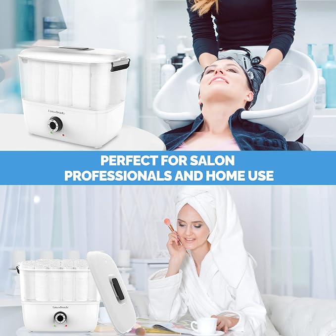 EASYINBEAUTY Hot Towel Warmers for Spa, Holds 16 Small Towels, 5L Portable - Image 7