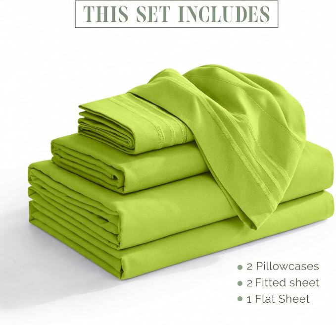 Elegant Comfort Luxurious 1500 Premium Hotel Quality Microfiber Three Line - Image 4