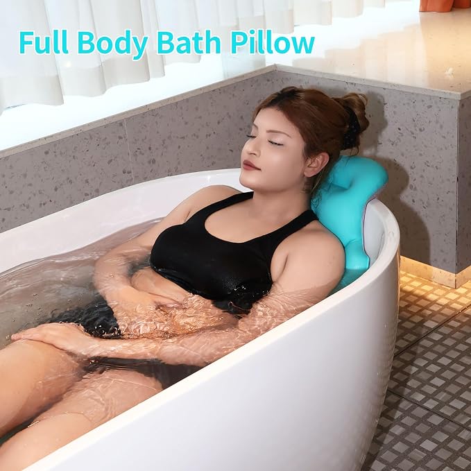 Full Body Bath Pillow, Neck & Back Support Pillow - Image 2