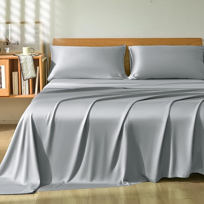 Homiest Cooling Pillow Cases Queen Size Set of 2, 100% Rayon Derived from - Image 7