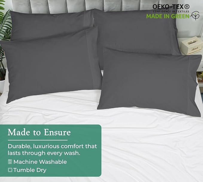 Royale Linens King Pillowcase Set of 2 - Image 8