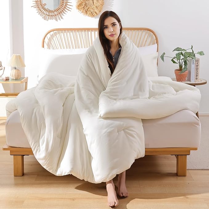 ROSGONIA Oversized King Comforter 128x120 - Image 4