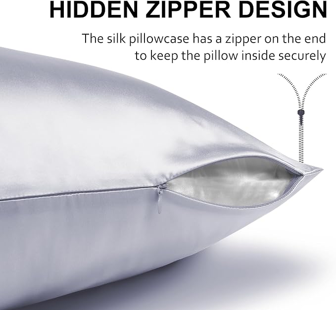 Silk Pillow Cases 2 Pack for Hair and Skin - Image 6