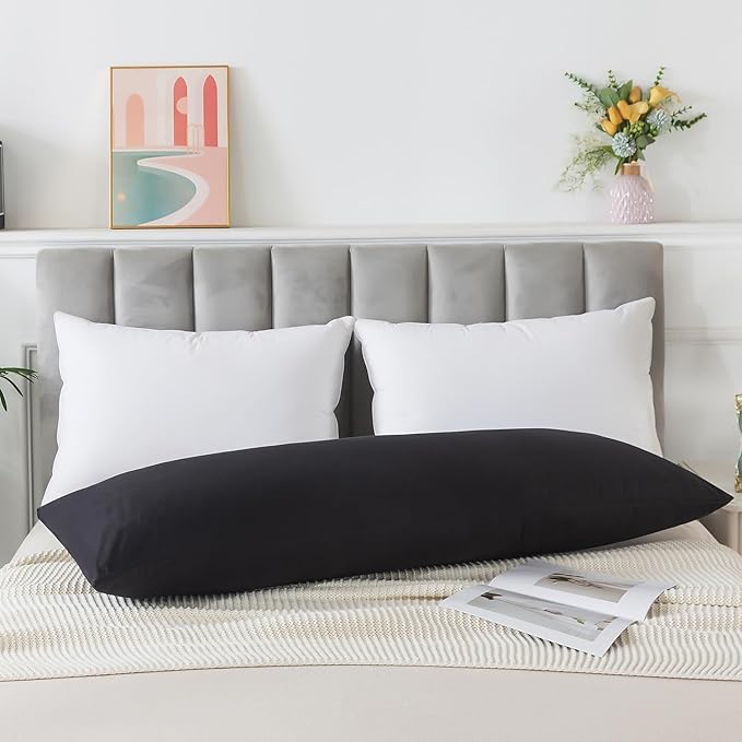 Memory Foam Body Pillow Insert, Soft Large Long Bed Pillow - Image 2