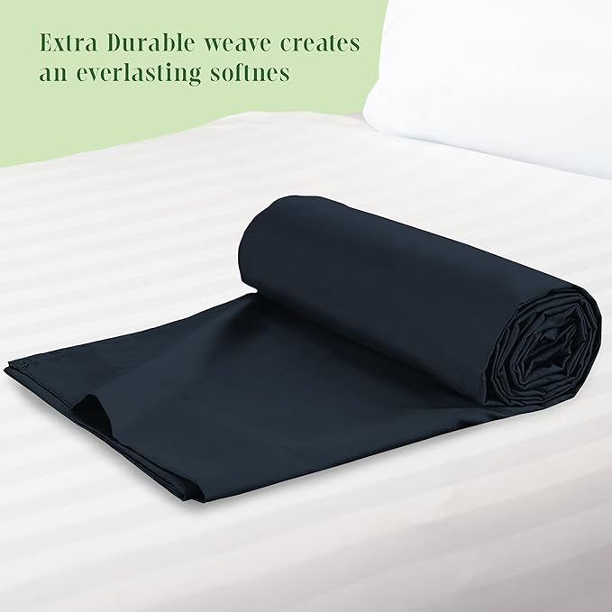 Elegant Comfort Premium Hotel Quality 1-Piece Flat Sheet, Luxury & Softest 1500 - Image 3