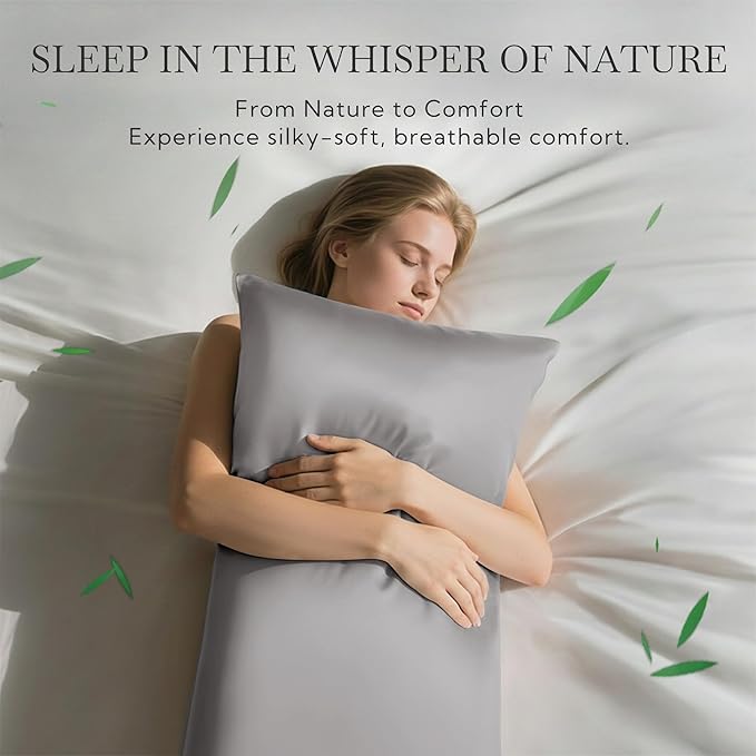MR&HM Pillow Cases Standard Size, Cooling Pillow Case - Image 2