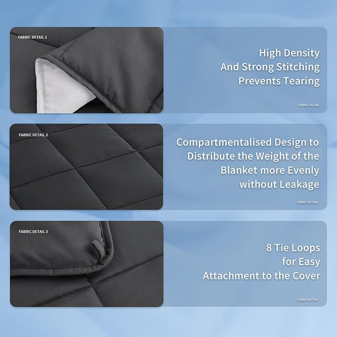 Topcee Weighted Blanket for Adults, Minky Dots Heavy Blanket for Woman - Image 7