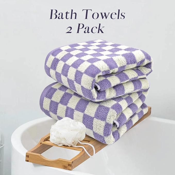 Jacquotha Shower Towels for Bathroom 27.5x55 Inches - Image 3