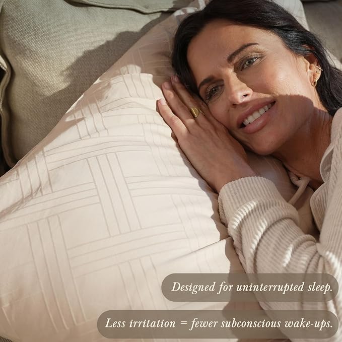 Threadmill Twin Sheets for Twin Mattress | 800 Thread Count Jacquard Celine - Image 5