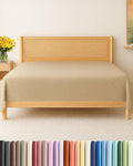 Cal King Size Flat Sheet by CGKUnlimited