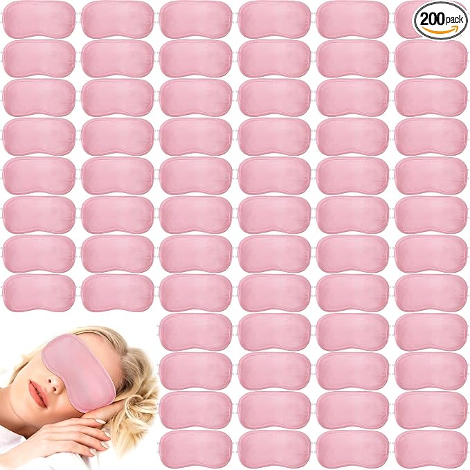 Tarpop 200 Pcs Eye Mask Sleeping Blindfold Eye Cover by Tarpop