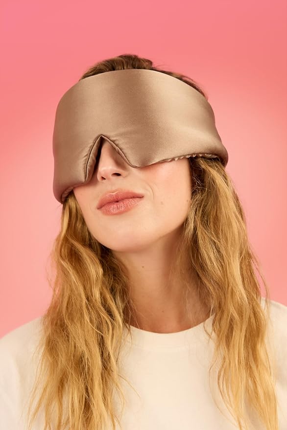 Glow People Silk Sleep Mask – 100% Mulberry Silk Eye Mask - Image 5