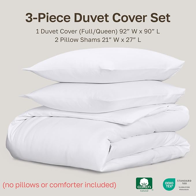 California Design Den 3 Pc Full/Queen Duvet Cover Set - Image 5