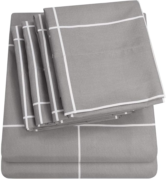 King Size Bed Sheets by SweetHomeCollection