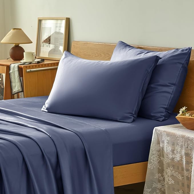 Homiest Cooling Pillow Cases Standard Size Set of 2, 100% Rayon Derived from - Image 2