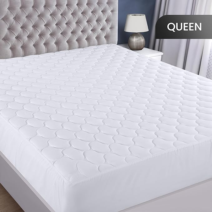 Utopia Bedding Waterproof Mattress Protector, Queen Mattress Pad, Noiseless - Image 2