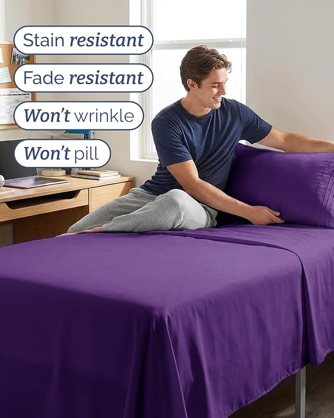 Twin XL 4 Piece Sheet Set - Image 5