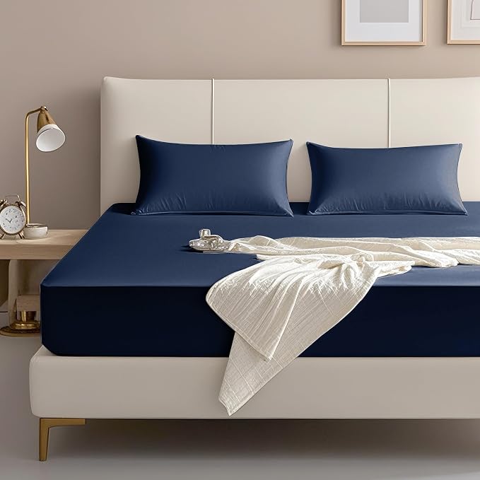 FreshCulture Full Fitted Sheet Only – Premium Hotel-Quality Fitted Sheet - Image 2