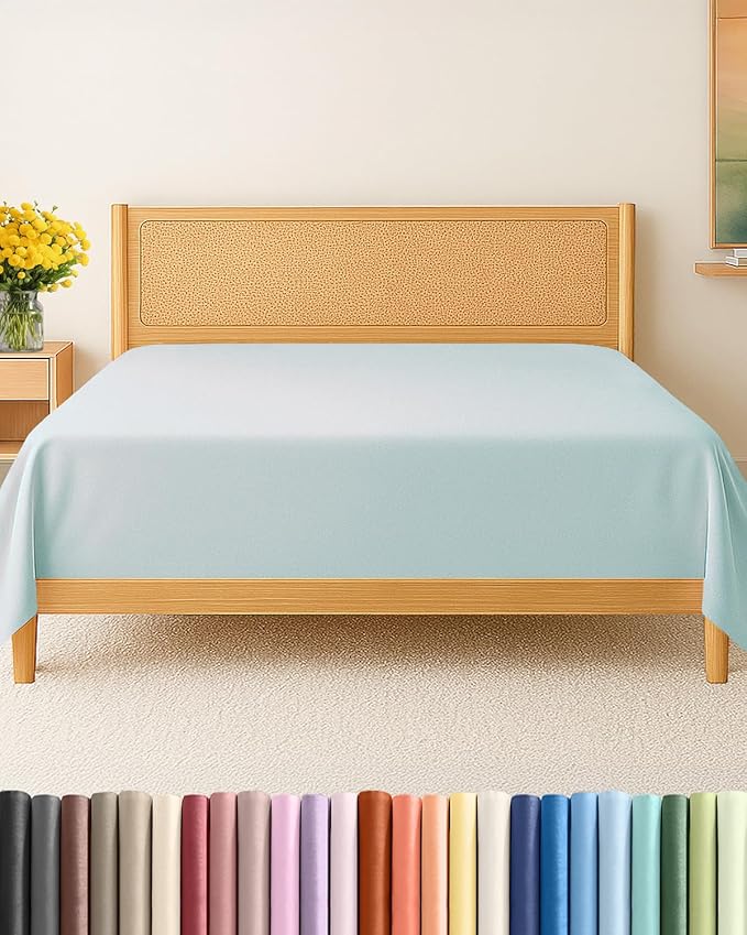 Twin XL Size Flat Sheet by CGKUnlimited