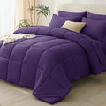 CozyLux King Size Comforter Set Purple by CozyLux