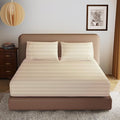 100% Egyptian Cotton Fitted Sheet Full Size, 600 Thread Count, Single Fitted by ZaizaiHome