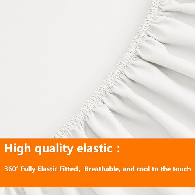 TAIMIT Ivory Full Size Comforter Set - Image 6