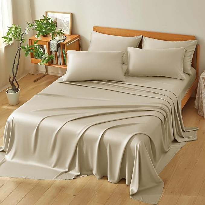 Homiest Cooling Pillow Cases Queen Size Set of 2, 100% Rayon Derived from - Image 6