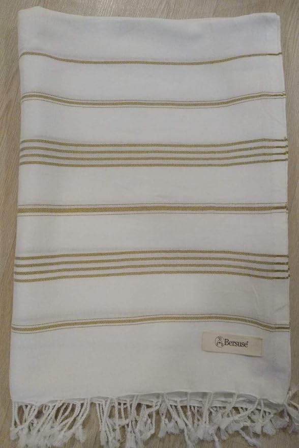 Bersuse Towels Anatolia XL Beach Blanket Throw Blanket Turkish Towel 100% by Bersuse