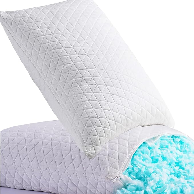 KEYOOHOME Shredded Memory Foam Pillows by Unknown