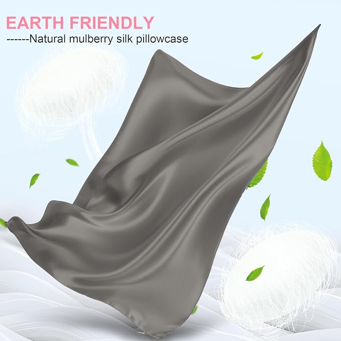 Silk Pillow Cases 2 Pack King Size - Image 2