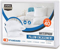 Utopia Bedding Premium 100% Waterproof Pillow Protectors by UTOPIABEDDING