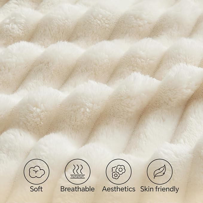 BEDELITE Fluffy Faux Fur Body Pillow Cover - Image 4