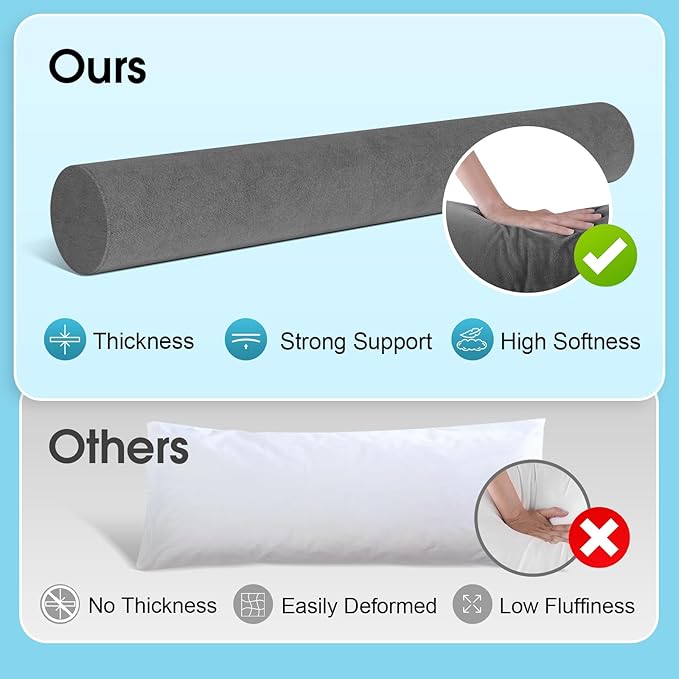 SereneCloud Memory Foam Body Pillow - Image 5