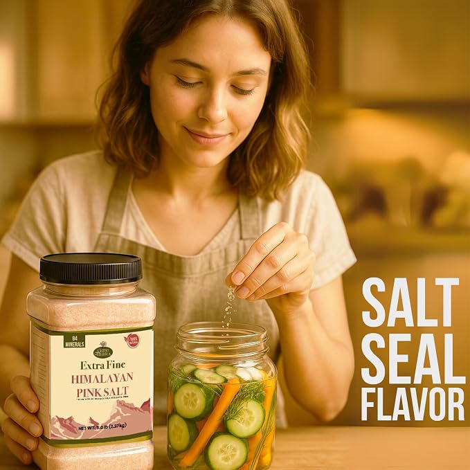 Good Tierra Himalayan Pink Salt in Jar - Image 8