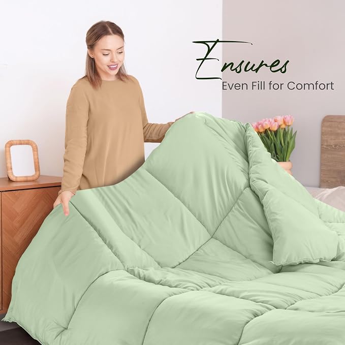 Utopia Bedding Comforters King Size, All Season Duvet Insert, Down Alternative - Image 4